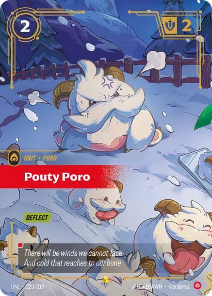 Pouty Poro (Overnumbered) — Unleashed