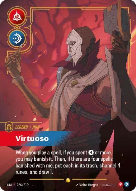 Jhin, Virtuoso (Overnumbered) — Unleashed