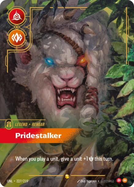 Rengar, Pridestalker (Overnumbered) — Unleashed