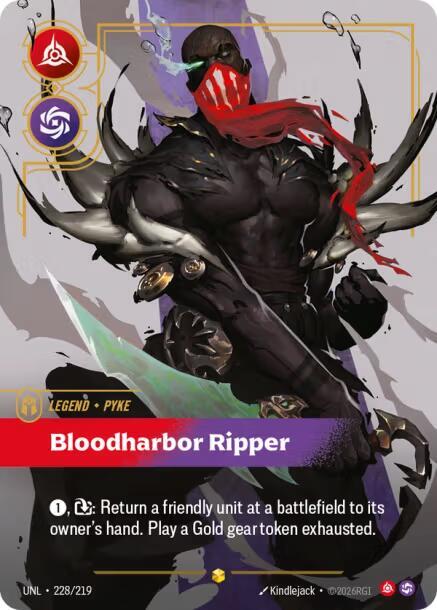 Pyke, Bloodharbor Ripper (Overnumbered) — Unleashed