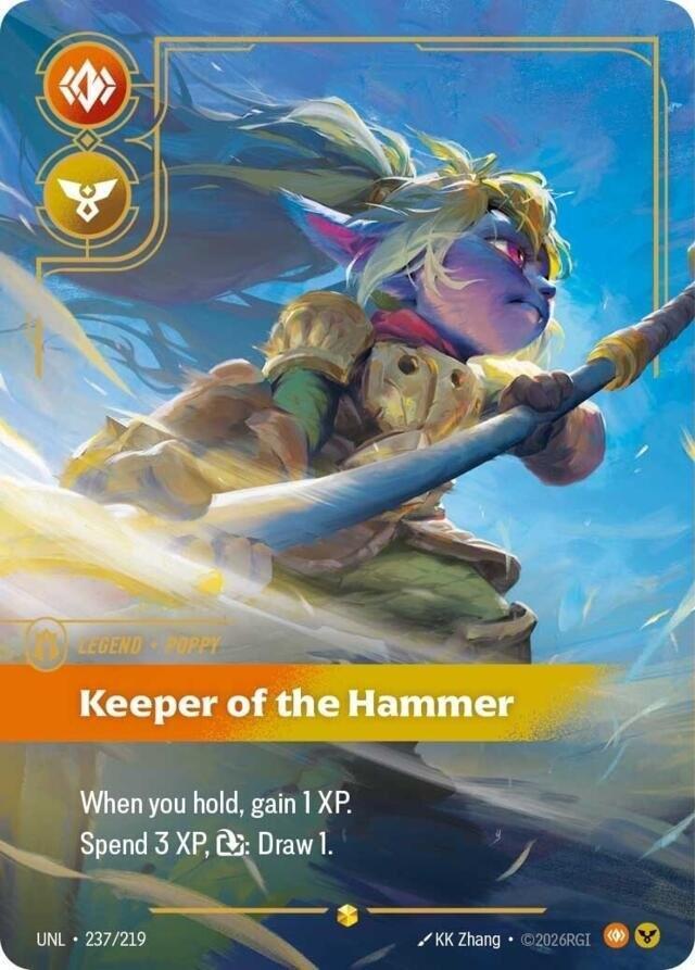 Poppy, Keeper of the Hammer (Overnumbered) — Unleashed