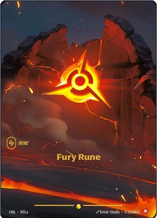 Fury Rune (R01a) — Unleashed