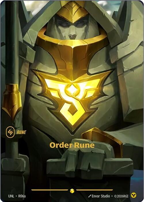 Order Rune (R06a) — Unleashed