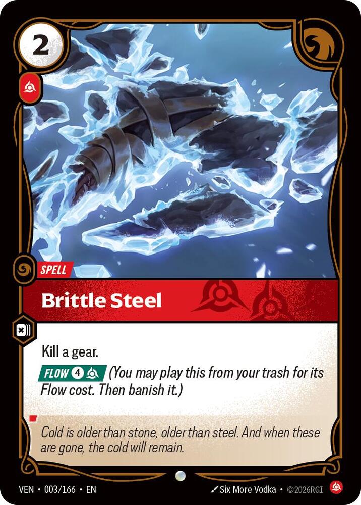 Brittle Steel — Vendetta
