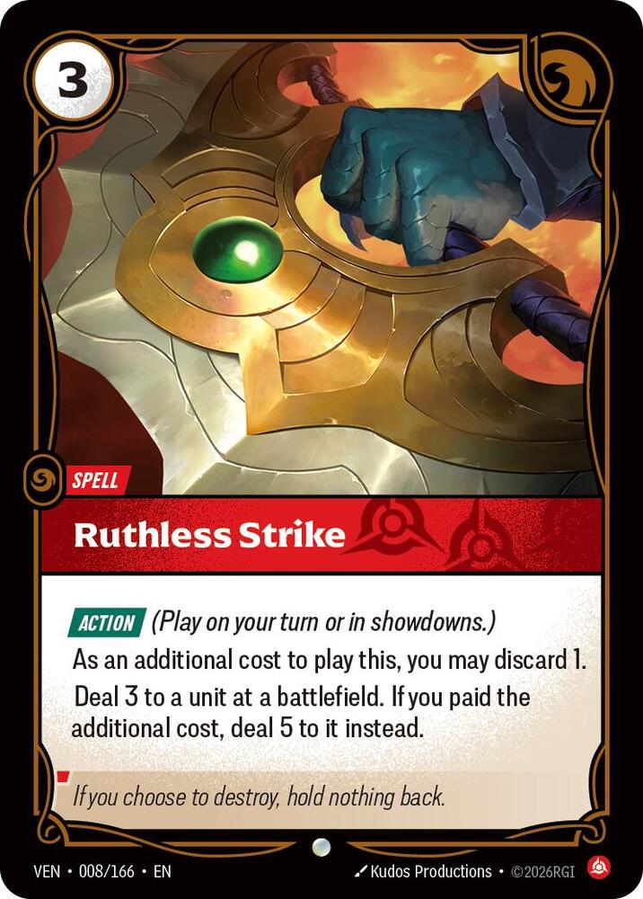 Ruthless Strike — Vendetta