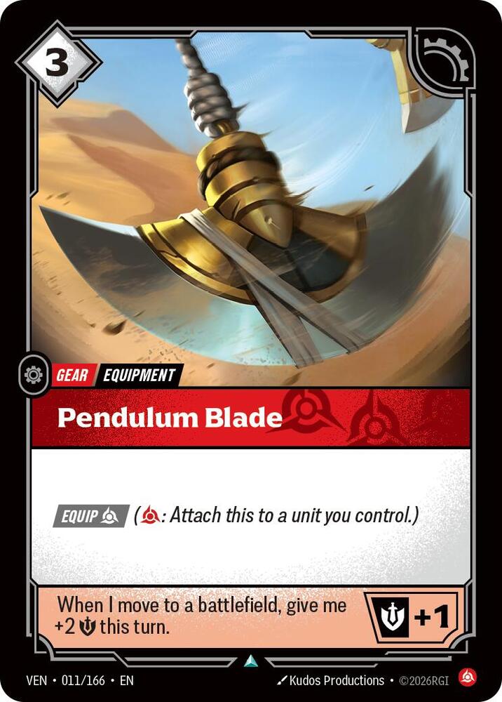 Pendulum Blade — Vendetta