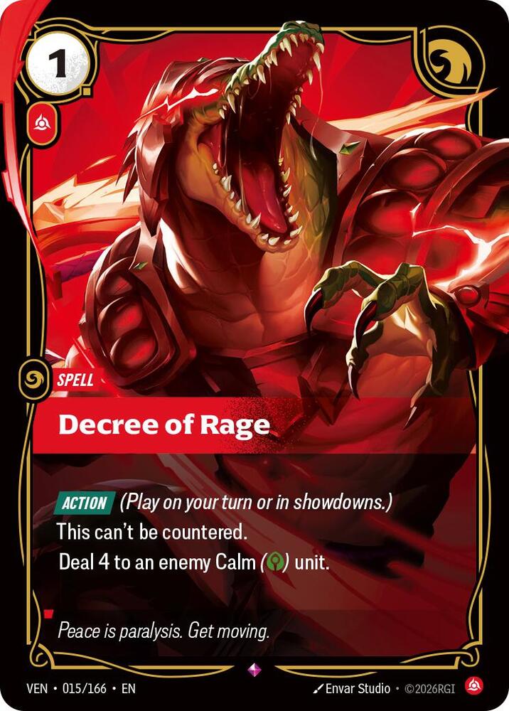 Decree of Rage — Vendetta