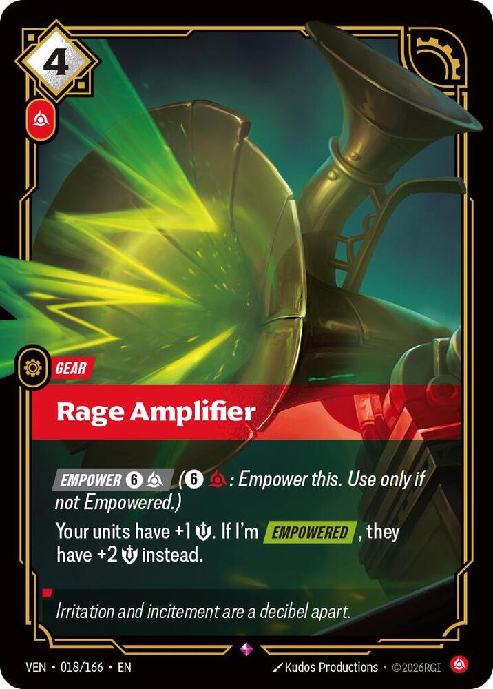 Rage Amplifier — Vendetta