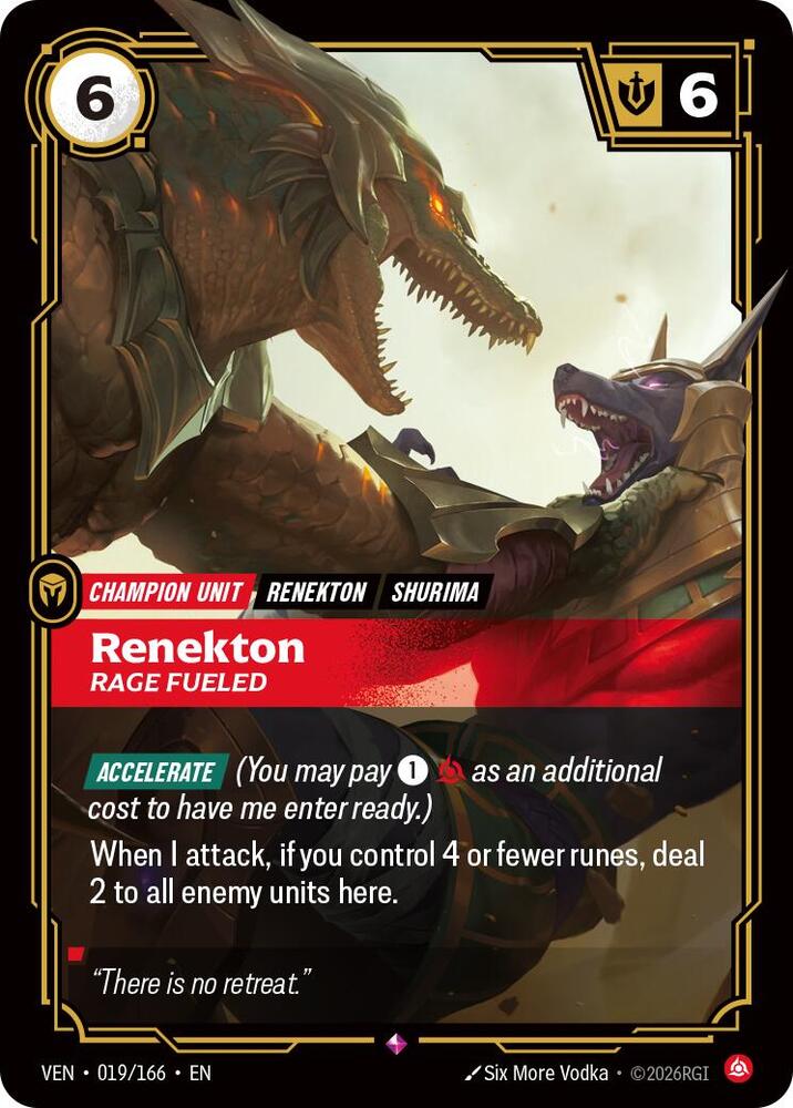 Renekton, Rage Fueled — Vendetta