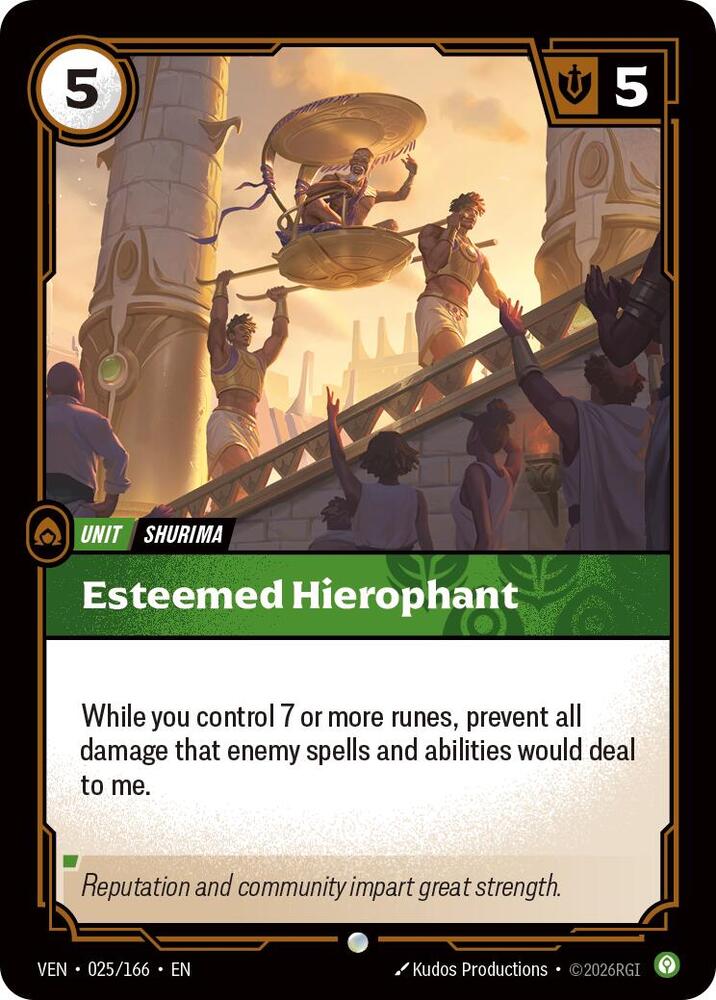 Esteemed Hierophant — Vendetta