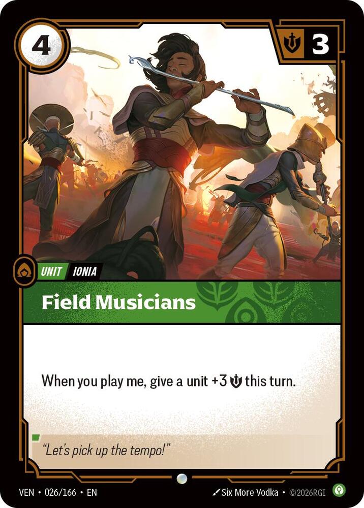 Field Musicians — Vendetta