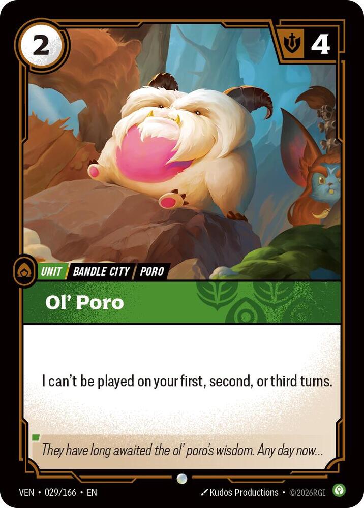 Ol' Poro — Vendetta