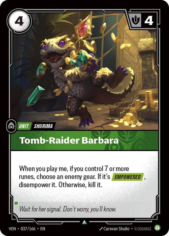 Tomb-Raider Barbara — Vendetta