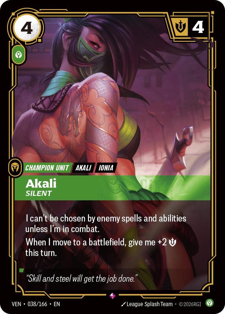 Akali, Silent — Vendetta