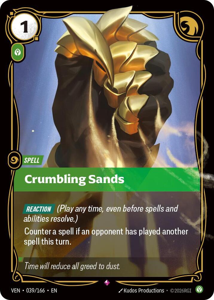 Crumbling Sands — Vendetta