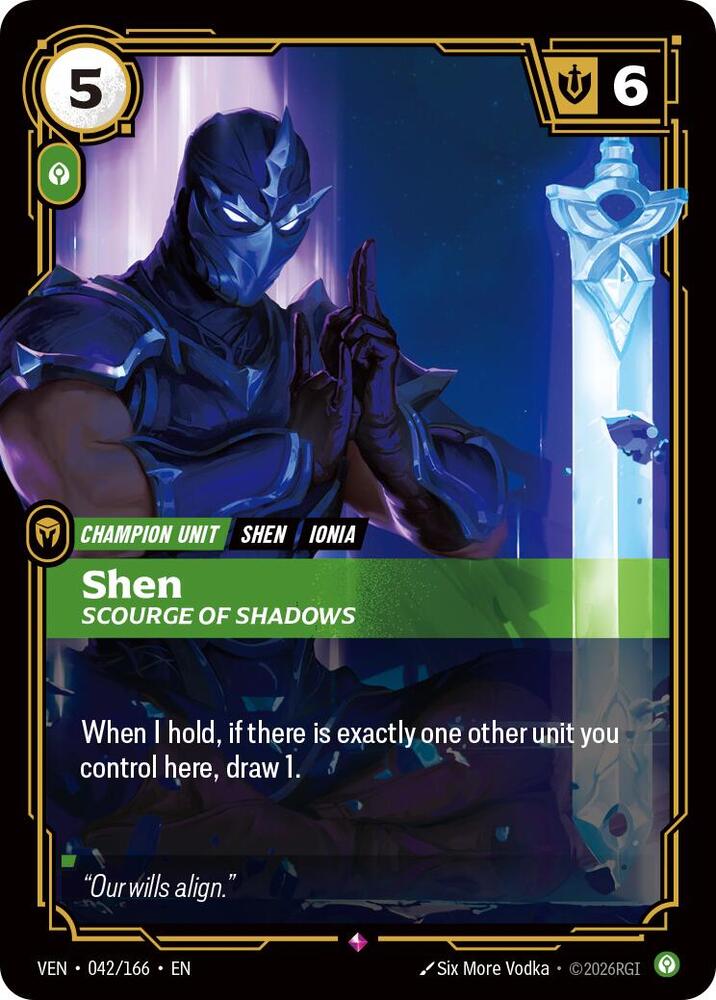 Shen, Scourge of Shadows — Vendetta