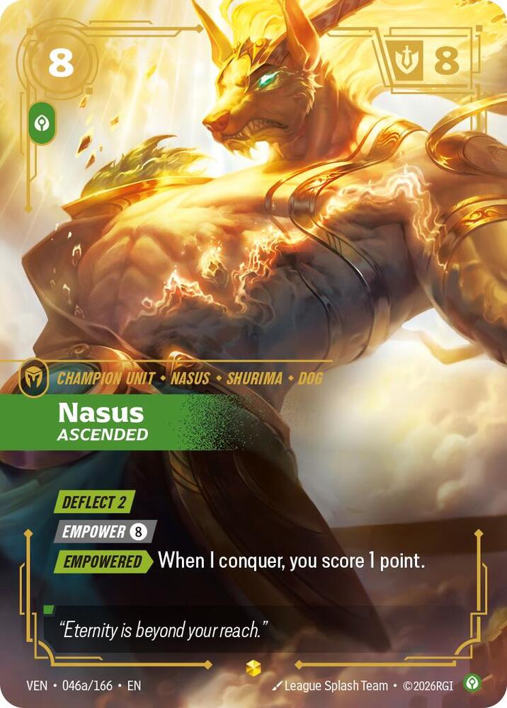 Nasus, Ascended (Alternate Art) — Vendetta