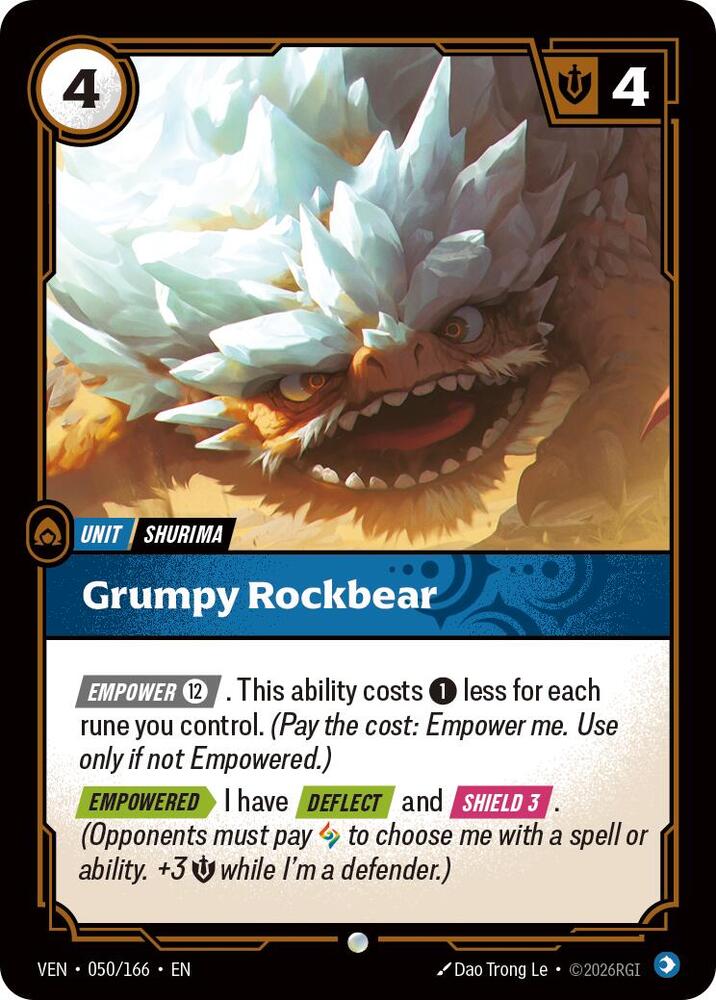 Grumpy Rockbear — Vendetta
