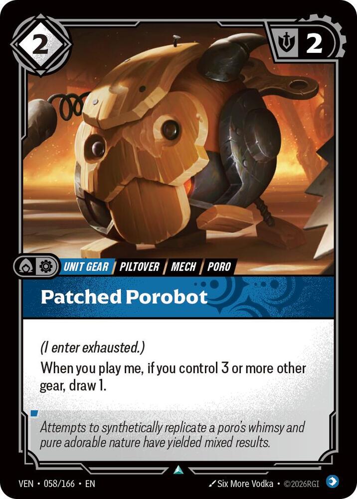 Patched Porobot — Vendetta
