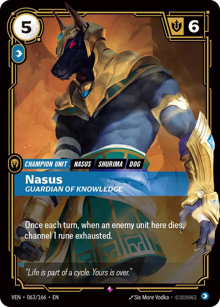 Nasus, Guardian of Knowledge — Vendetta