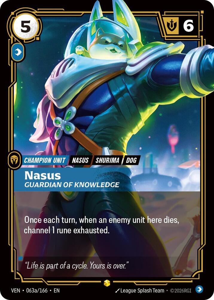 Nasus, Guardian of Knowledge (Alternate Art) — Vendetta