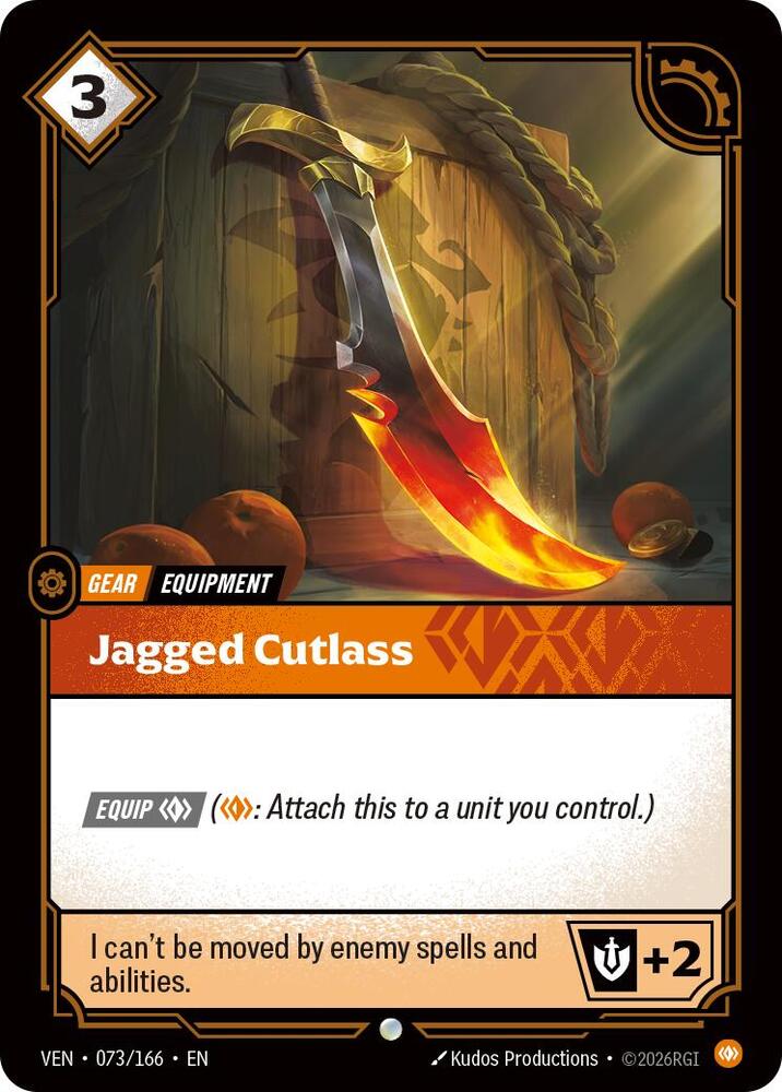 Jagged Cutlass — Vendetta