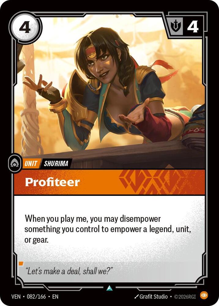 Profiteer — Vendetta