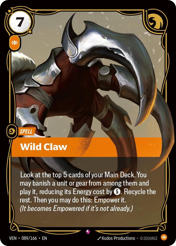 Wild Claw — Vendetta
