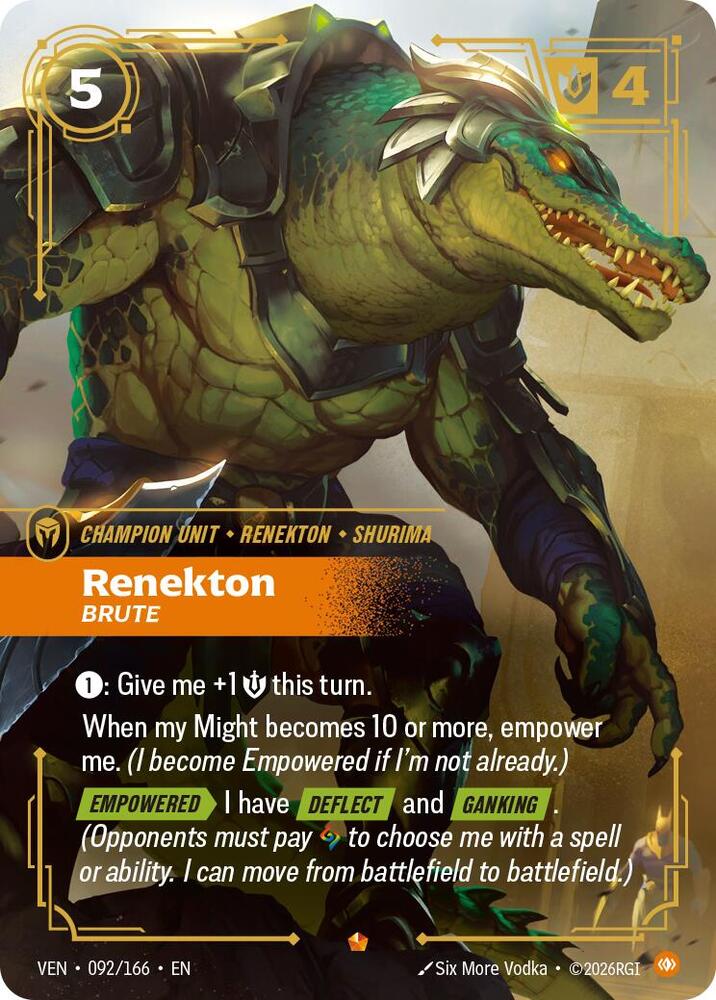 Renekton, Brute — Vendetta