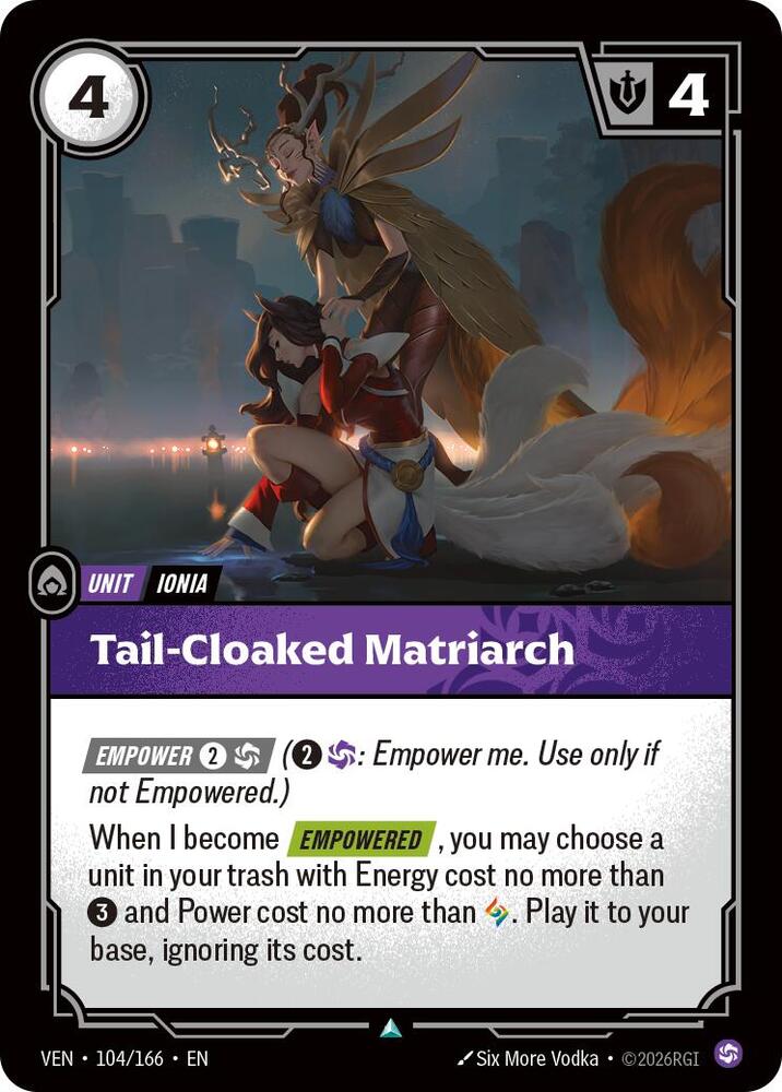 Tail-Cloaked Matriarch — Vendetta