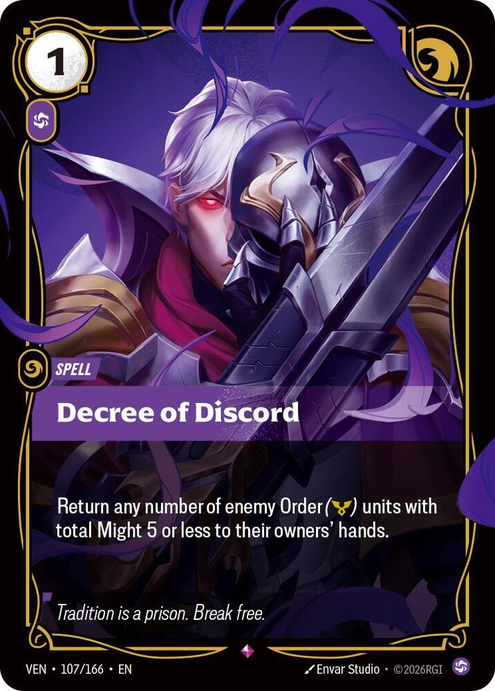 Decree of Discord — Vendetta