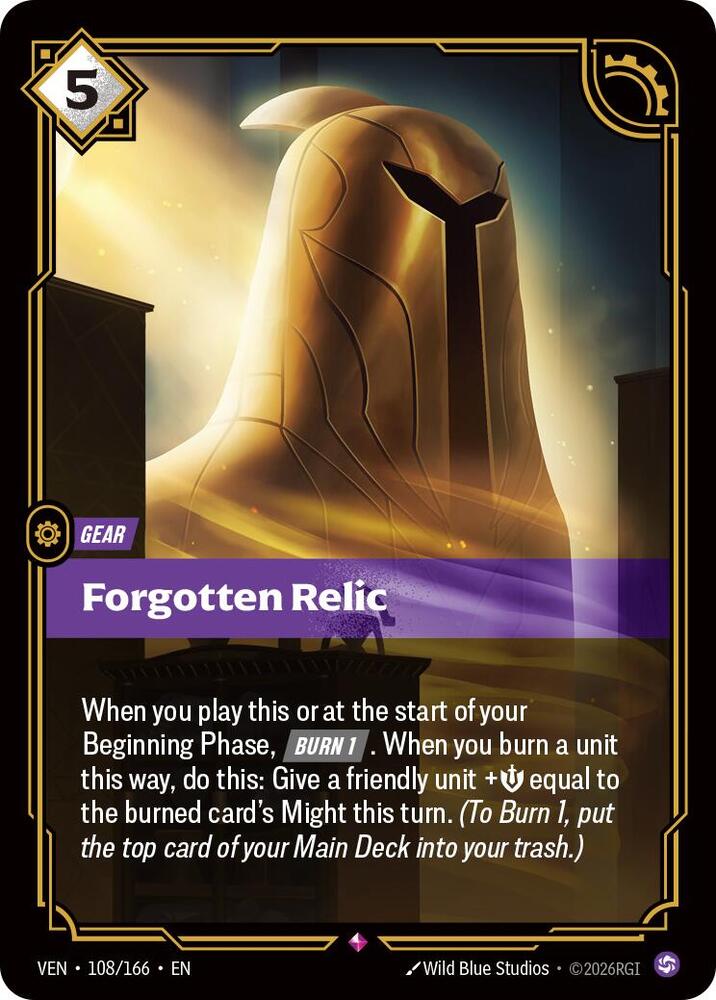 Forgotten Relic — Vendetta