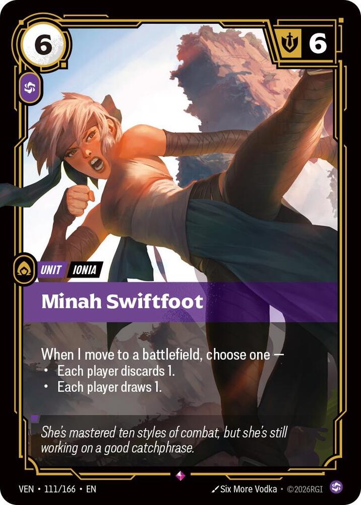 Minah Swiftfoot — Vendetta