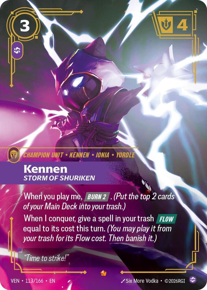 Kennen, Storm of Shuriken — Vendetta