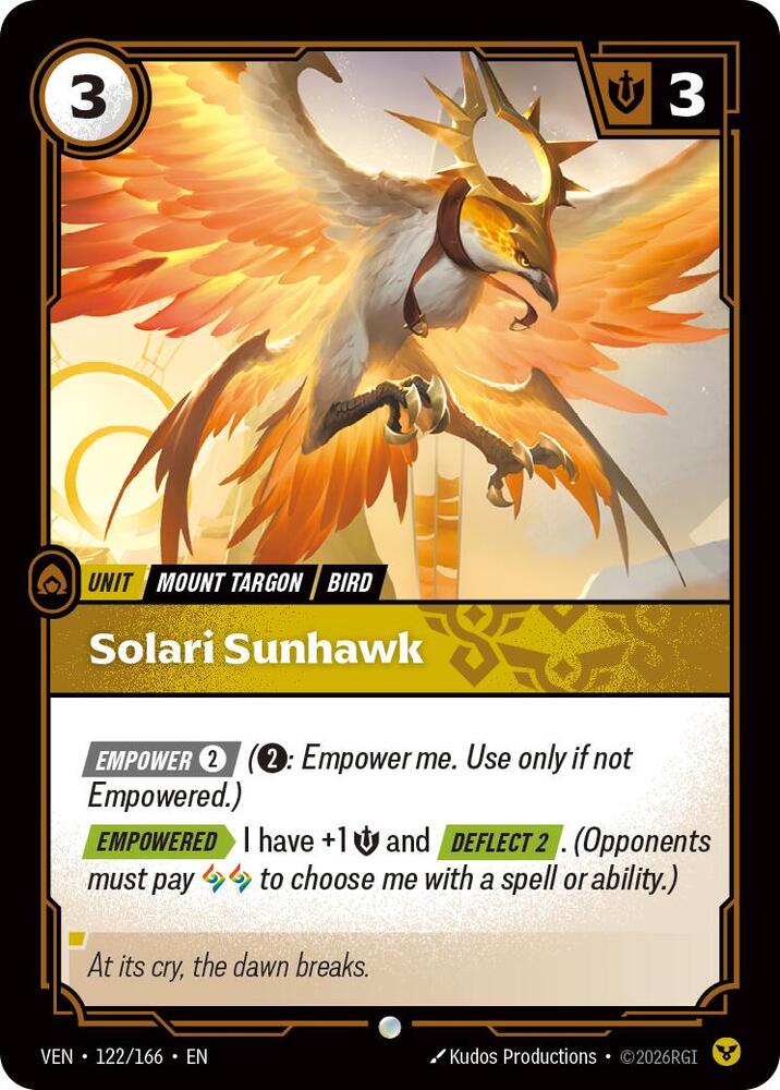 Solari Sunhawk — Vendetta