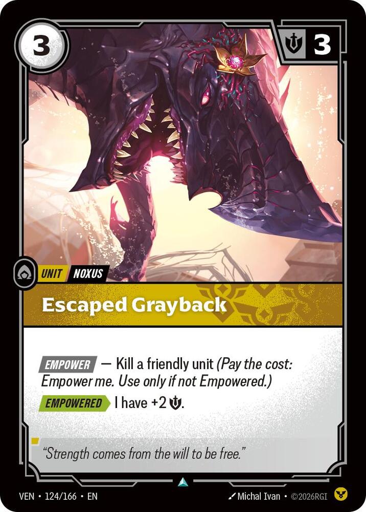 Escaped Grayback — Vendetta