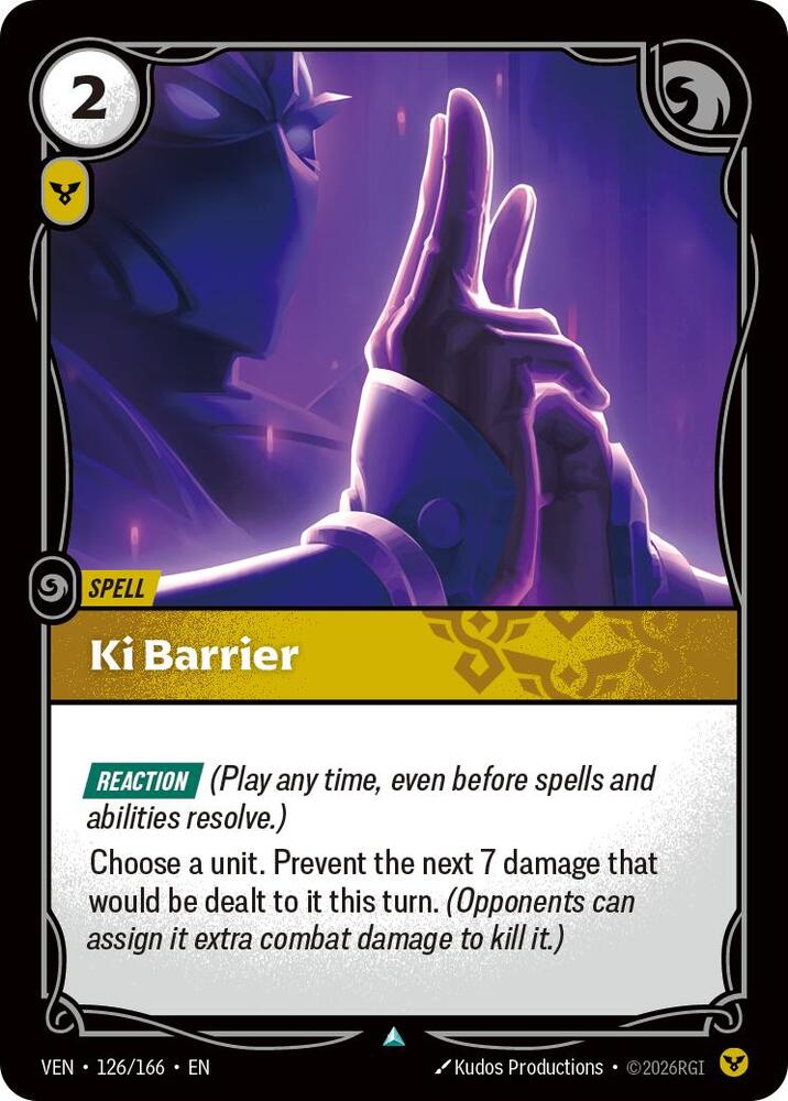 Ki Barrier — Vendetta