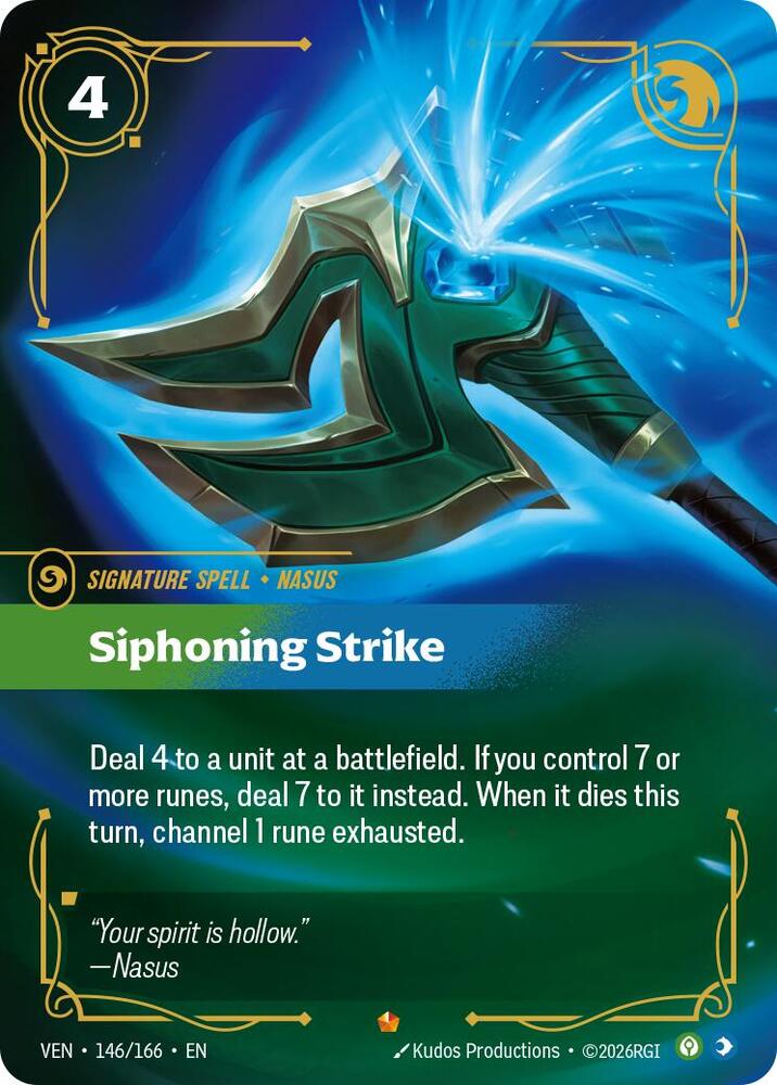 Siphoning Strike — Vendetta