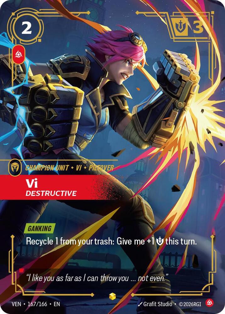 Vi, Destructive (Overnumbered) — Vendetta