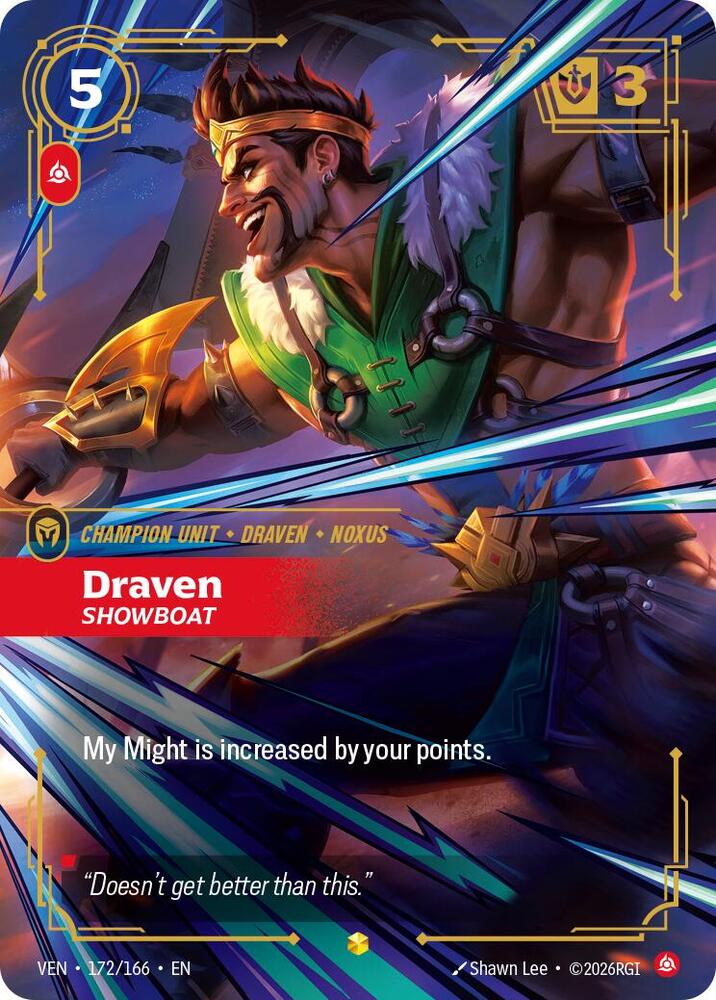 Draven, Showboat (Overnumbered) — Vendetta