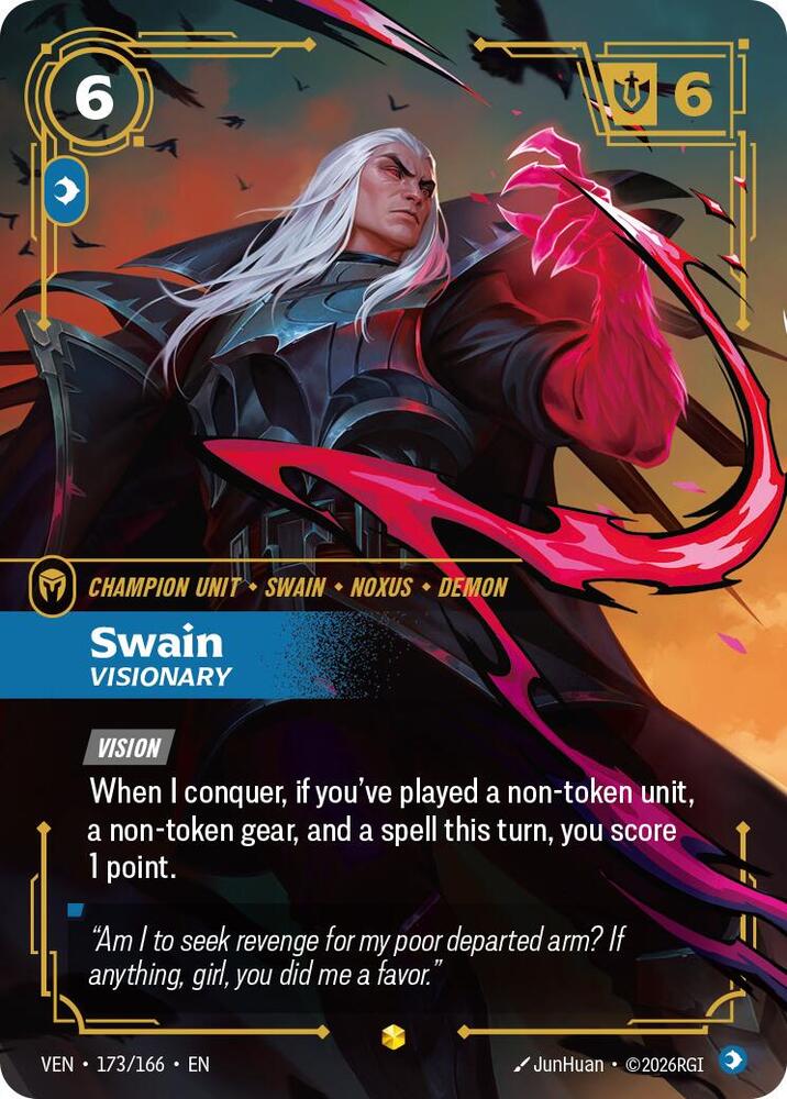 Swain, Visionary (Overnumbered) — Vendetta