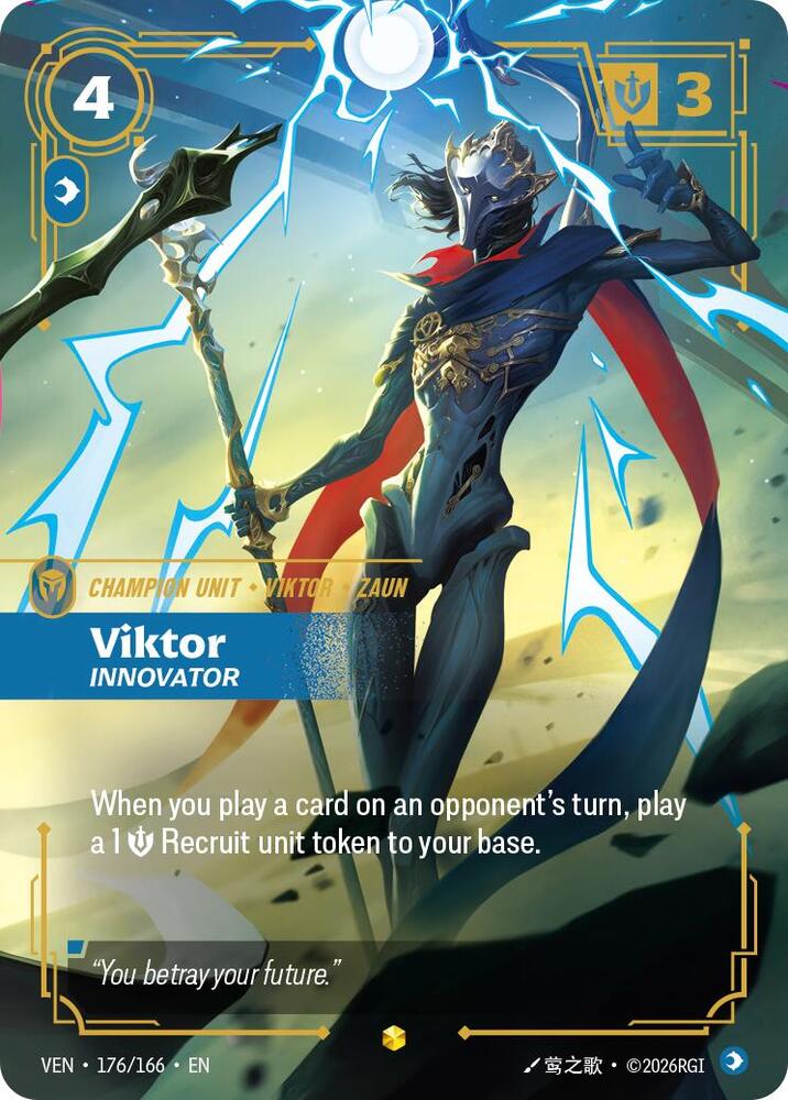 Viktor, Innovator (Overnumbered) — Vendetta