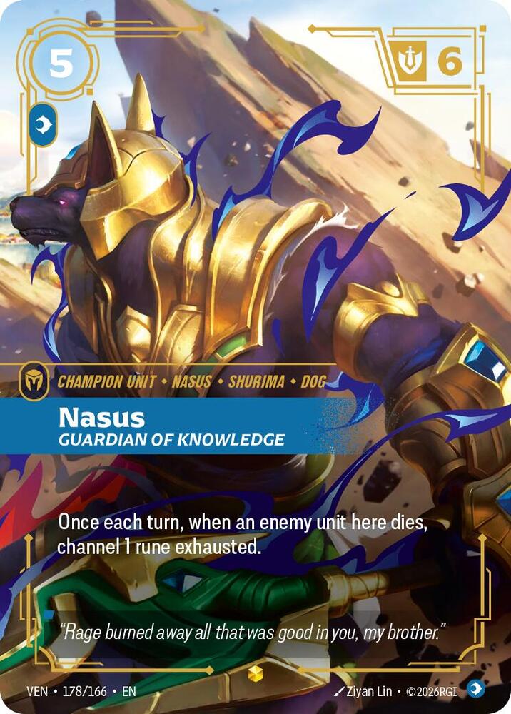 Nasus, Guardian of Knowledge (Overnumbered) — Vendetta