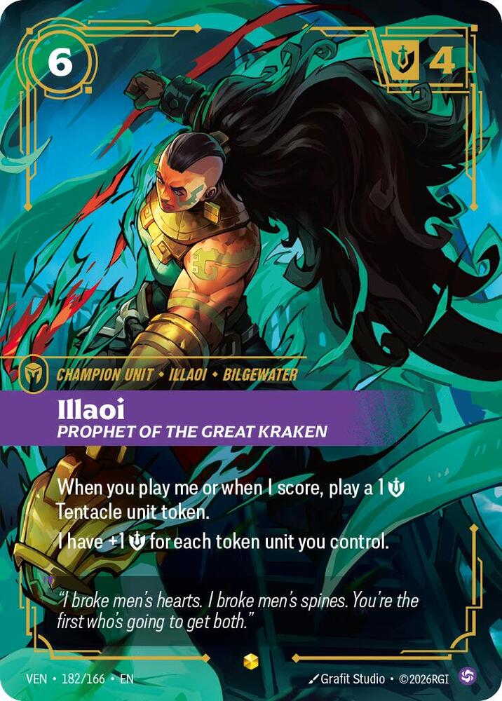 Illaoi, Prophet of the Great Kraken (Overnumbered) — Vendetta