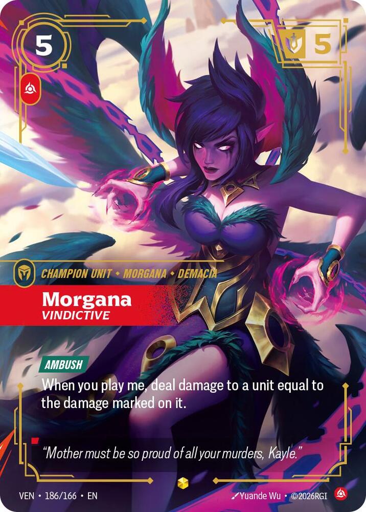 Morgana, Vindictive (Overnumbered) — Vendetta