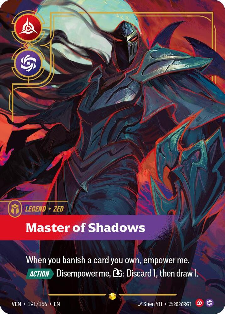 Zed, Master of Shadows (Overnumbered) — Vendetta
