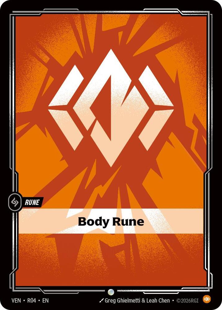 Body Rune — Vendetta