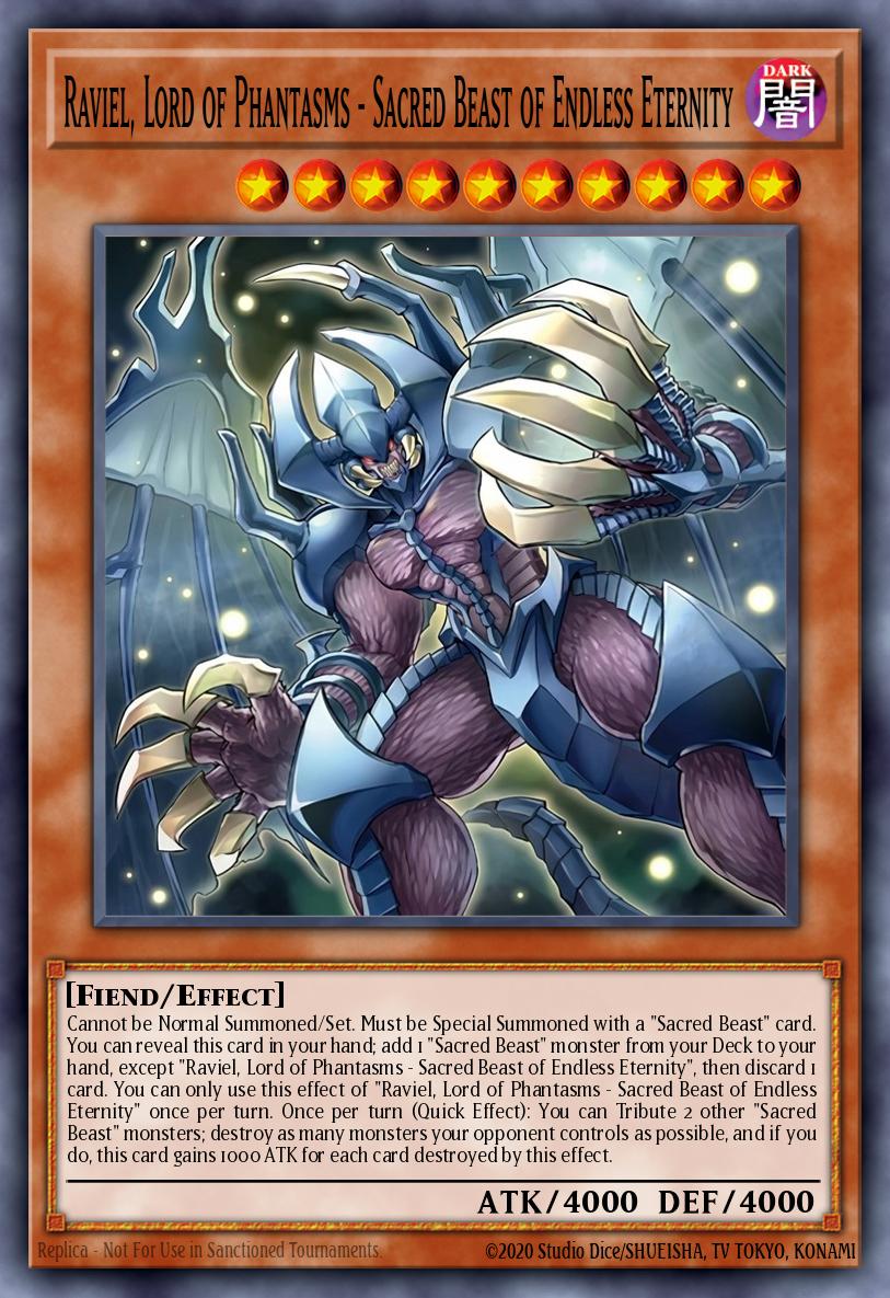 Raviel, Lord of Phantasms - Sacred Beast of Endless Eternity (CORI 007)