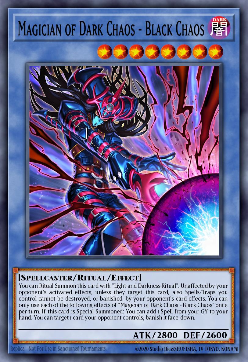 Magician of Dark Chaos - Black Chaos (CORI 027)