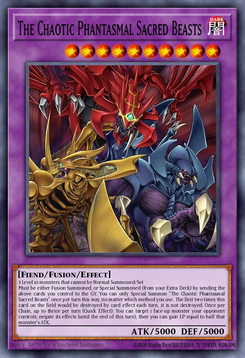 The Chaotic Phantasmal Sacred Beasts (CORI 029)